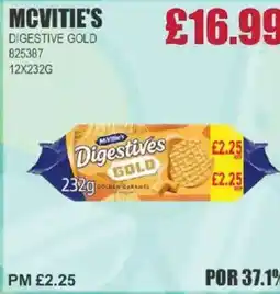 Bestway MCVITIE'S Digestive gold offer