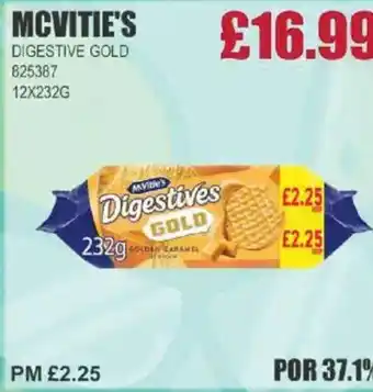 Bestway MCVITIE'S Digestive gold offer