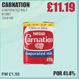 Bestway CARNATION Evaporated milk offer