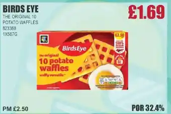 Bestway BIRDS EYE The original 10 potato waffles offer