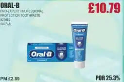 Bestway ORAL-B Pro-expert professional protection toothpaste offer