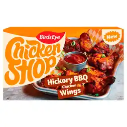 Asda Birds Eye Chicken Shop Hickory BBQ Chicken Wings 375g offer