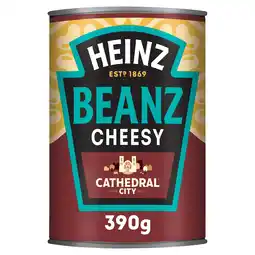 Iceland Heinz Cathedral City Cheesy Tinned Baked Beans 390g offer