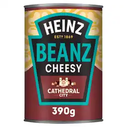 Iceland Heinz Cathedral City Cheesy Tinned Baked Beans 390g offer