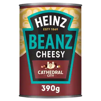 Iceland Heinz Cathedral City Cheesy Tinned Baked Beans 390g offer