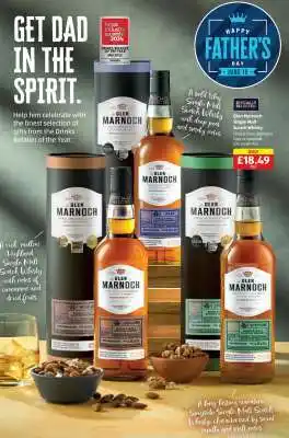 Aldi Glen Marnoch Single Malt Scotch Whisky offer