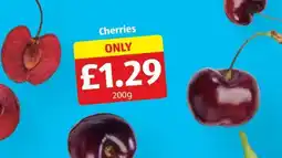 Aldi Cherries offer