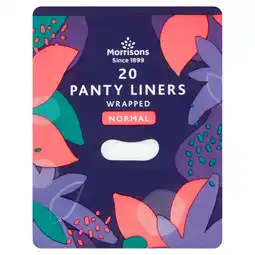 Morrisons Morrisons Fold & Wrap Pantyliners offer