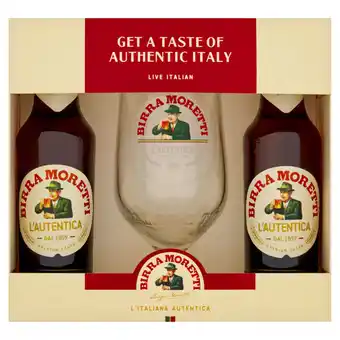 Asda Birra Moretti Live Italian Premium Lager offer