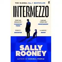 Asda Paperback Intermezzo by Sally Rooney offer