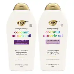Costco OGX Shampoo & Conditioner, 2 x 577ml offer