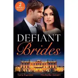 Asda Paperback Defiant Brides by Tara Pammi / Michelle Smart offer