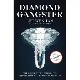 Asda Paperback Diamond Gangster by Lee Wenham offer