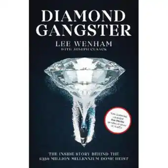 Asda Paperback Diamond Gangster by Lee Wenham offer