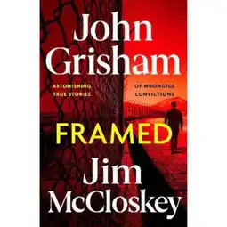 Asda Paperback Framed by John Grisham offer