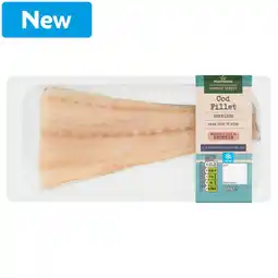 Morrisons Market Street Cod Fillet 160g offer