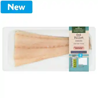 Morrisons Market Street Cod Fillet 160g offer