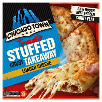 Asda Chicago Town Takeaway Large Stuffed Cheese Pizza offer