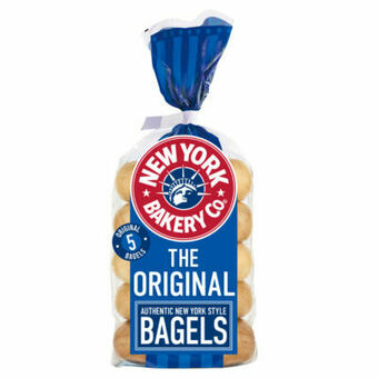 Asda New York Bakery Co The Original Plain Bagels offer