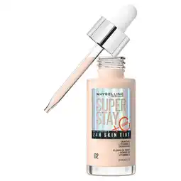 Asda Maybelline Super Stay up to 24H Skin Tint Foundation + Vitamin C - Shade 02 offer