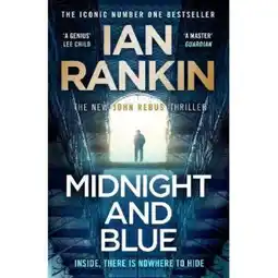 Asda Paperback Midnight and Blue by Ian Rankin offer