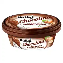 Iceland Nutini Chocolino Cocoa and Hazelnut Spread 300g offer