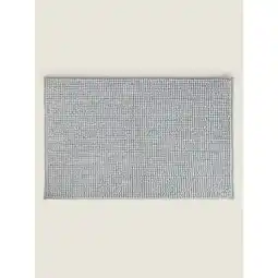 Asda George Home Glacier Grey Chenille Bath Mat offer