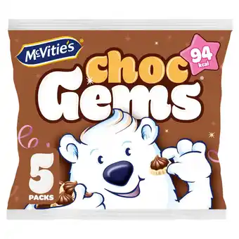 Morrisons McVitie's Iced Gems Chocolate Multipack Biscuits offer