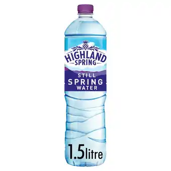 Morrisons Highland Spring Still Water offer