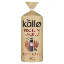 Morrisons Kallo Protein Packed Lentil Cakes offer