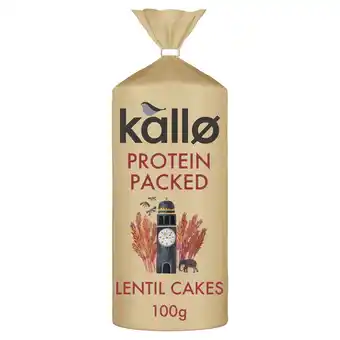 Morrisons Kallo Protein Packed Lentil Cakes offer