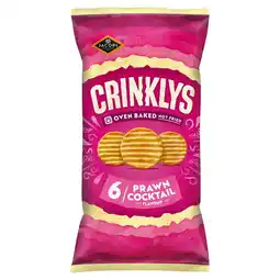 Morrisons Crinklys Prawn Cocktail 6x23g offer