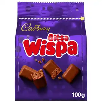 Morrisons Cadbury Bitsa Wispa 100g offer
