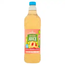 Morrisons Morrisons No Added Sugar High Juice White Grape And Peach offer