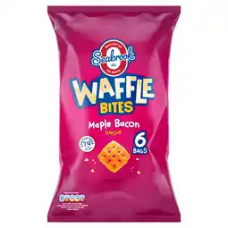 Morrisons Seabrook Waffle Bites Maple Bacon 6 Pack offer