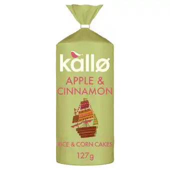 Morrisons Kallo Jumbo Apple & Cinnamon Rice Cakes offer