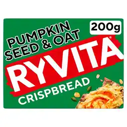 Morrisons Ryvita Crispbread Pumpkin Seed & Oat Crackers offer
