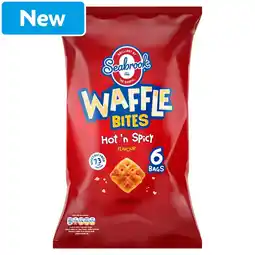 Morrisons Seabrook Waffle Bites Hot & Spicy 6 Pack offer