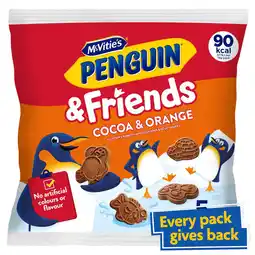 Morrisons McVitie's Penguin & Friends Cocoa & Orange Biscuits offer