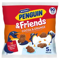 Morrisons McVitie's Penguin & Friends Cocoa & Orange Biscuits offer