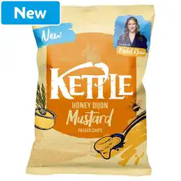 Morrisons Kettle Honey & Dijon Mustard Crisps 130g offer