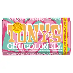 Morrisons Tony's Chocolonely Milk Everything Bar 180g offer