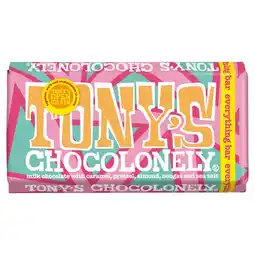 Morrisons Tony's Chocolonely Milk Everything Bar 180g offer