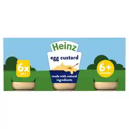 Morrisons Heinz Egg Custard With Rice 4-36 Months offer