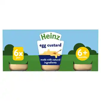 Morrisons Heinz Egg Custard With Rice 4-36 Months offer