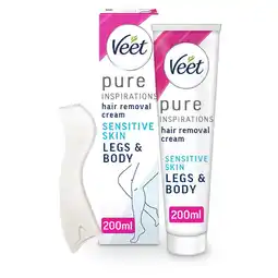 Morrisons Veet Pure Hair Removal Cream Body & Legs for Sensitive Skin offer