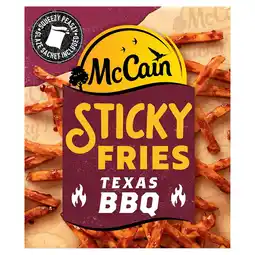 Morrisons McCain Sticky Fries Skin On BBQ 400g offer