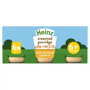 Morrisons Heinz Creamed Porridge 4-36 Months offer