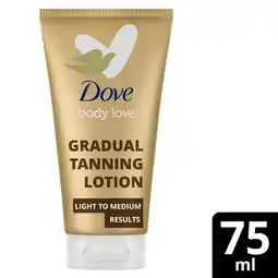 Morrisons Dove Dermaspa Summer Revived Fair Face Cream 75ml offer