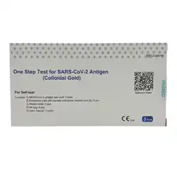 Morrisons Getein Covid Test 5 pack offer